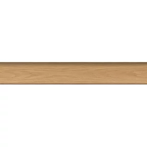 W-STEP skirting board for laminate flooring, oak pattern, 2400x60x15 mm