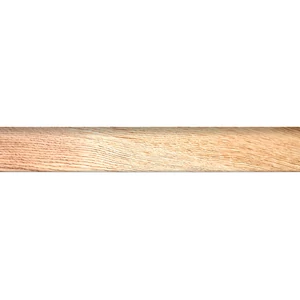 W-STEP skirting board for laminate flooring, light oak pattern, 2400x60x15 mm