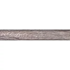 W-STEP skirting board for laminate flooring, dark oak pattern, 2400x60x15 mm
