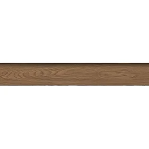 W-STEP skirting board for laminate flooring, grey oak pattern, 2400x60x15 mm
