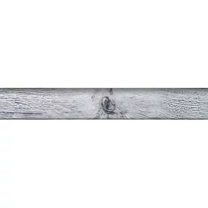 W-STEP skirting board for laminate flooring, white oak pattern, 2400x60x15 mm