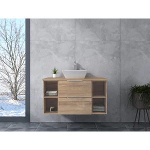 Rennes Sonoma bathroom cabinet with sink