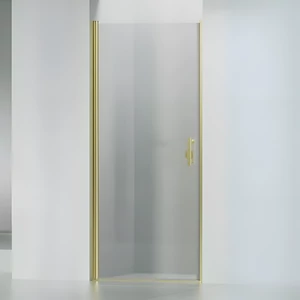 Madeira Gold 80 swing shower door, 190cm, 6mm, NANO