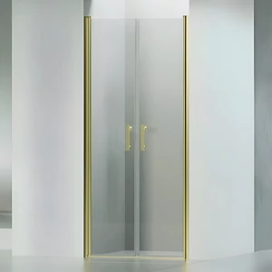Westy Gold 80 double-leaf shower door, 195cm, 6mm, NANO
