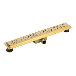 Lorraine Gold shower drain, 60 cm