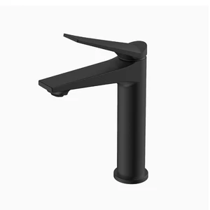 Tropez Black raised basin faucet