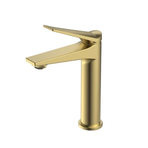 Tropez Gold raised basin faucet