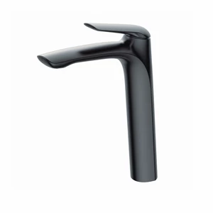 Ibiza Gun Grey raised basin faucet