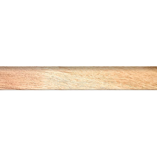 W-STEP skirting board for laminate flooring, light oak pattern, 2400x60x15 mm