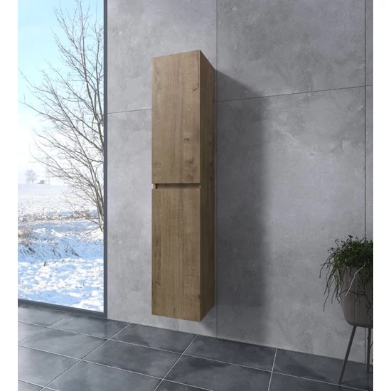 Burgundy Sonoma Bathroom Cabinet