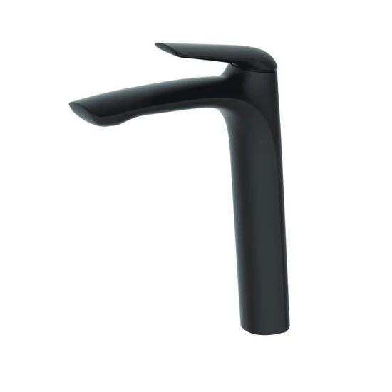 Ibiza Black raised basin faucet