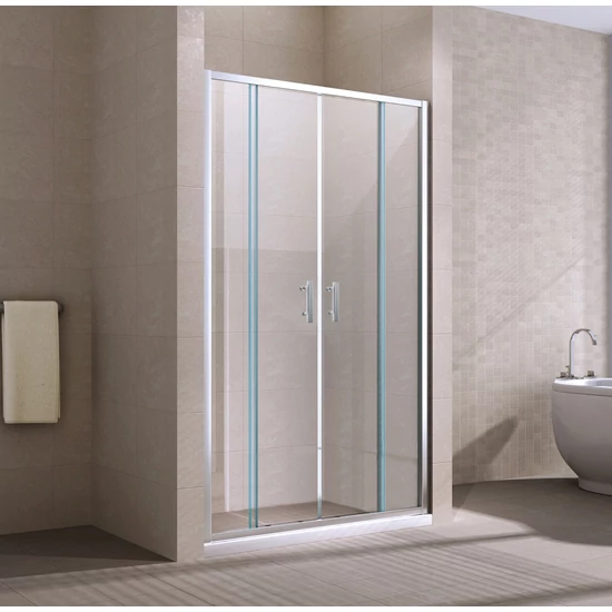 Loreto 130 sliding shower door, 190cm, 6mm, NANO