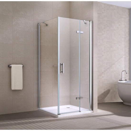 Pilas shower cabin 90x90, 195cm, 6mm, NANO