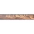 W-STEP skirting board for laminate flooring, walnut pattern, 2400x60x15 mm
