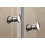 Picture 2/3 -Westy 80 double-wing shower door, 195cm, 6mm, NANO