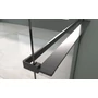 Picture 1/7 -Rochelle Black shower shelf and towel holder for shower wall, 140 cm