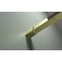 Picture 4/6 -Rochelle Gold shower shelf and towel holder for shower wall, 140 cm