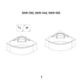 Picture 6/8 -Rio symmetrical bathtub 130x130 cm