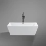 Picture 1/4 -CUBE freestanding bathtub, white, 170x75x58 cm
