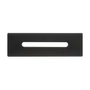 Picture 2/6 -Steel overflow and drain cover set for freestanding bathtub, black