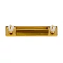 Picture 3/6 -Steel overflow and drain cover set for freestanding bathtub, gold