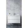 Picture 1/5 -Catania White bathroom cabinet with washbasin 60cm