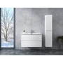 Picture 3/5 -Catania White bathroom cabinet with washbasin 60cm