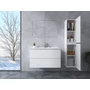 Picture 4/5 -Catania White bathroom cabinet with washbasin 60cm