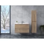 Picture 3/5 -Burgundy Sonoma Bathroom Cabinet