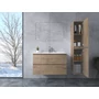 Picture 4/5 -Burgundy Sonoma Bathroom Cabinet