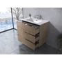 Picture 2/3 -Torino Sonoma bathroom cabinet with washbasin 60cm