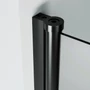 Picture 2/4 -Madeira Black 80 swing shower door, 190cm, 6mm, NANO