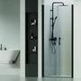 Picture 4/4 -Westy Black 80 double-leaf shower door, 195cm, 6mm, NANO