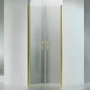 Picture 1/4 -Westy Gold 80 double-leaf shower door, 195cm, 6mm, NANO