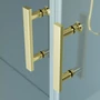 Picture 3/4 -Westy Gold 80 double-leaf shower door, 195cm, 6mm, NANO