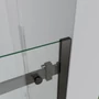 Picture 4/7 -Belvero Black 120 sliding shower door, 195cm, 6mm, NANO
