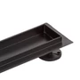 Picture 6/8 -Burela matt black shower drain, 50 cm