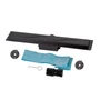 Picture 8/8 -Burela matt black shower drain, 50 cm