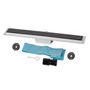 Picture 7/7 -Granada shower drain with black glass, 60 cm