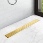 Picture 2/7 -Lorraine Gold shower drain, 60 cm
