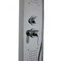 Picture 2/4 -Denver Silver shower panel, stainless steel BS
