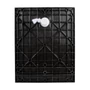 Picture 6/12 -Cagliari Black 80x100x2.6 cm square, SMC shower tray with siphon