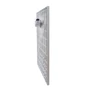 Picture 7/11 -Cagliari White 80x100x2.6 cm square, SMC shower tray with siphon