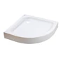 Picture 2/10 -Almagro 80x80x13.5 cm curved acrylic shower tray with siphon