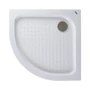 Picture 4/10 -Almagro 80x80x13.5 cm curved acrylic shower tray with siphon