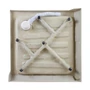 Picture 6/11 -Almagro 80x80x13.5 cm square acrylic shower tray with siphon
