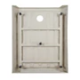 Picture 5/11 -Almagro 80x100x13.5 cm square, rectangular, acrylic shower tray with siphon