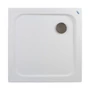 Picture 4/10 -Coria 80x80x5 cm square acrylic shower tray with siphon