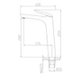 Picture 2/2 -Ibiza raised basin faucet