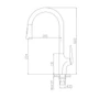 Picture 2/2 -Ibiza pull-out kitchen faucet